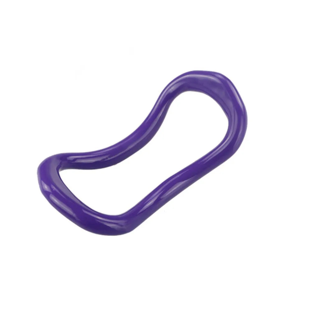 Yoga Stretch Circle Home Women Pilates Fitness Ring Back Training Portable Exercise Aid Shoulder Opening Resistance Support Tool