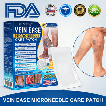 🇺🇸👨‍⚕️✅✅Lexasky® VEIN EASE MICRONEEDLE CARE PATCH⚡Instant Relief, Long-Term Results