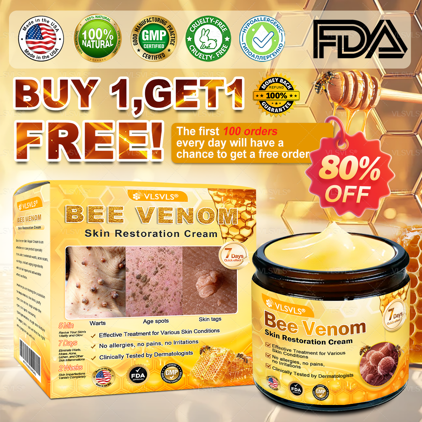 𝐌𝐚𝐝𝐞 𝐚𝐧𝐝 𝐒𝐡𝐢𝐩𝐩𝐞𝐝 𝐟𝐫𝐨𝐦 𝐔𝐒𝐀 🏆 VLSVLS® 𝑩𝑬𝑬 𝐕𝐄𝐍𝗢𝗠 𝑺𝒌𝒊𝒏  𝗥𝗲𝘀𝘁𝗼𝒓𝒂𝒕𝒊𝒐𝒏 𝐂𝐫𝐞𝙖𝒎 🎉 𝐋𝐀𝐒𝐓 𝐃𝐀𝐘 𝟖𝟎% 𝐎𝐅𝐅 | 𝟏.𝟕𝟔 𝐨𝐳