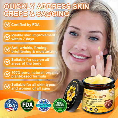 VLSVLS®--Only 10 jars! Grab an exclusive 30% discount now! Keep your skin youthful and glowing in just 1 to 3 weeks. Don’t miss your chance—this offer won’t come around again until next year. Act fast! 180-day money back guarantee!
