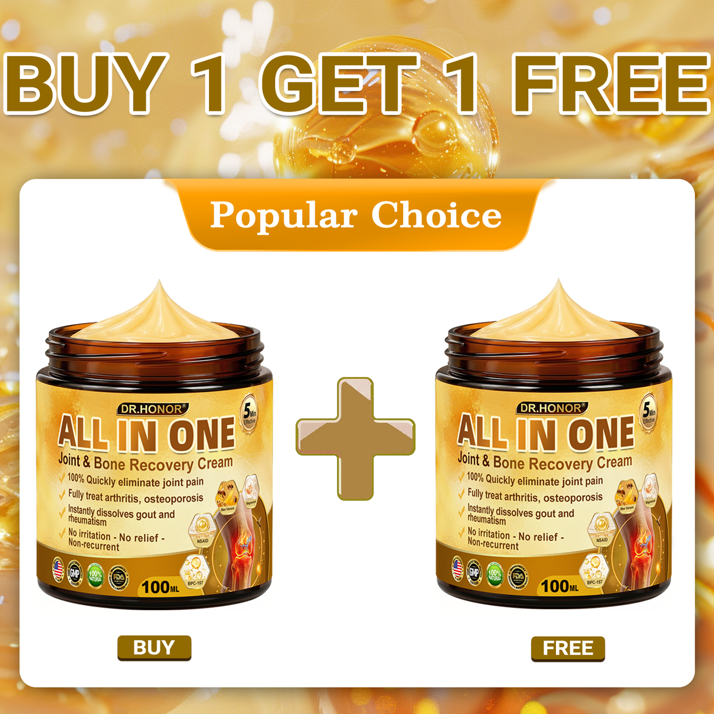 DR.HONOR® — 🚨 Only 10 jars left! Grab an exclusive 30% OFF today!Support flexibility and mobility in just 1–3 weeks.Don’t miss your chance—this offer won’t come around again until next year. Act fast! 180-day money back guarantee!🔥