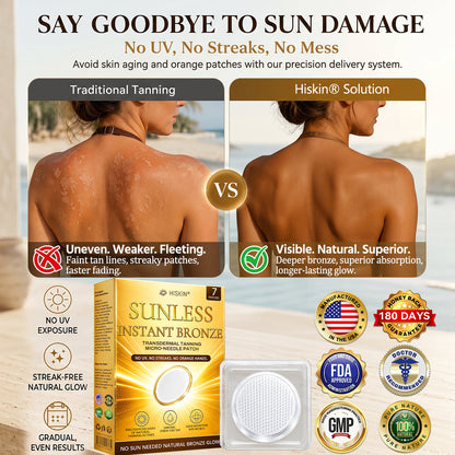 𝑶𝒇𝒇𝒊𝒄𝒊𝒂𝒍 𝑺𝒕𝒐𝒓𝒆 | 🌞 𝐇𝐢𝐬𝐤𝐢𝐧® 𝐒𝐮𝐧𝐥𝐞𝐬𝐬 𝐈𝐧𝐬𝐭𝐚𝐧𝐭 𝐁𝐫𝐨𝐧𝐳𝐞 𝐓𝐚𝐧𝐧𝐢𝐧𝐠 𝐌𝐢𝐜𝐫𝐨𝐧𝐞𝐞𝐝𝐥𝐞 𝐏𝐚𝐭𝐜𝐡 🇺🇸 (𝐉𝐮𝐬𝐭 𝐨𝐧𝐜𝐞 𝐚 𝐝𝐚𝐲) 𝐕𝐢𝐬𝐢𝐛𝐥𝐞 𝐁𝐫𝐨𝐧𝐳𝐞 𝐆𝐥𝐨𝐰 𝐢𝐧 𝟕 𝐃𝐚𝐲𝐬 ✅ 𝐍𝐨 𝐔𝐕, 𝐍𝐨 𝐎𝐫𝐚𝐧𝐠𝐞, 𝐍𝐨 𝐒𝐭𝐫𝐞𝐚𝐤𝐬, 𝐍𝐨 𝐃𝐇𝐀, 𝐍𝐨 𝐌𝐞𝐬𝐬.