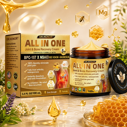 DR.HONOR® — 🚨 Only 10 jars left! Grab an exclusive 30% OFF today!Support flexibility and mobility in just 1–3 weeks.Don’t miss your chance—this offer won’t come around again until next year. Act fast! 180-day money back guarantee!🔥