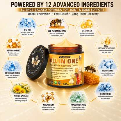 DR.HONOR® — 🚨 Only 10 jars left! Grab an exclusive 30% OFF today!Support flexibility and mobility in just 1–3 weeks.Don’t miss your chance—this offer won’t come around again until next year. Act fast! 180-day money back guarantee!🔥