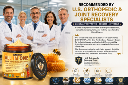 DR.HONOR® — 🚨 Only 10 jars left! Grab an exclusive 30% OFF today!Support flexibility and mobility in just 1–3 weeks.Don’t miss your chance—this offer won’t come around again until next year. Act fast! 180-day money back guarantee!🔥
