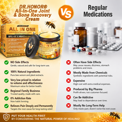 DR.HONOR® — 🚨 Only 10 jars left! Grab an exclusive 30% OFF today!Support flexibility and mobility in just 1–3 weeks.Don’t miss your chance—this offer won’t come around again until next year. Act fast! 180-day money back guarantee!🔥