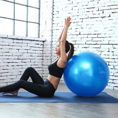 Diameter 45cm PVC Fitness Balls Yoga Ball Thickened Explosion-proof Exercise Home Gym Pilates Equipment Balance Hot Sale