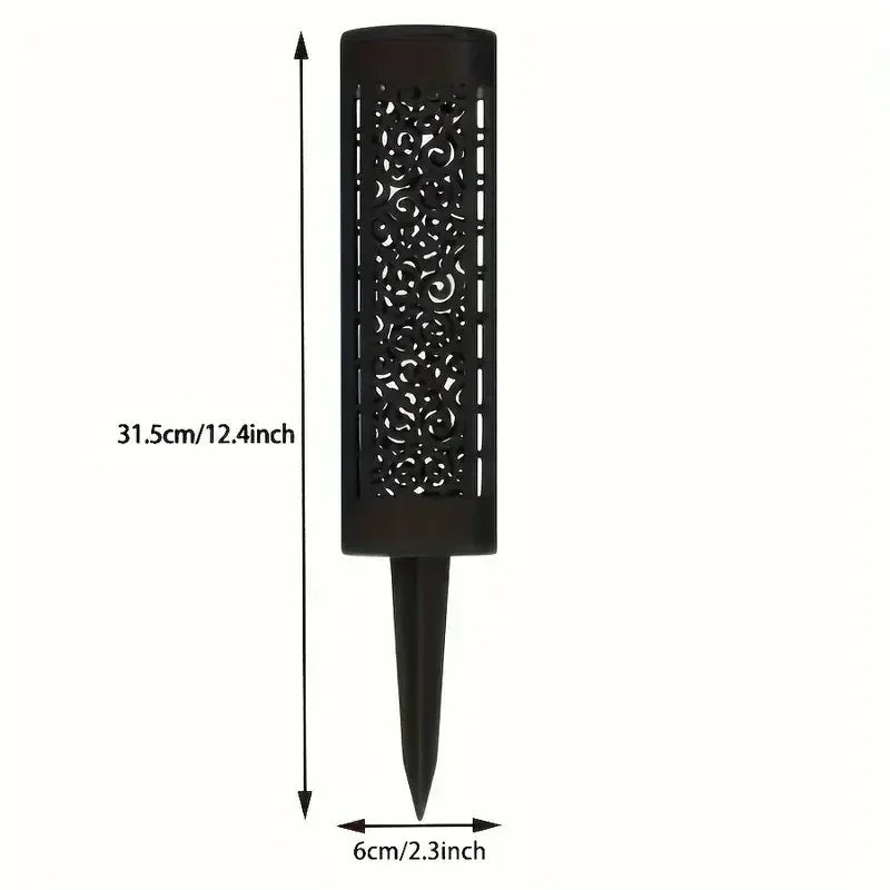 New 4-Leaf Led Solar Windmill Lights Turning Windmill Lawn Lights Waterproof Outdoor Courtyard Garden Decorative Lights