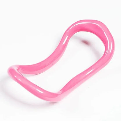 Yoga Stretch Circle Home Women Pilates Fitness Ring Back Training Portable Exercise Aid Shoulder Opening Resistance Support Tool