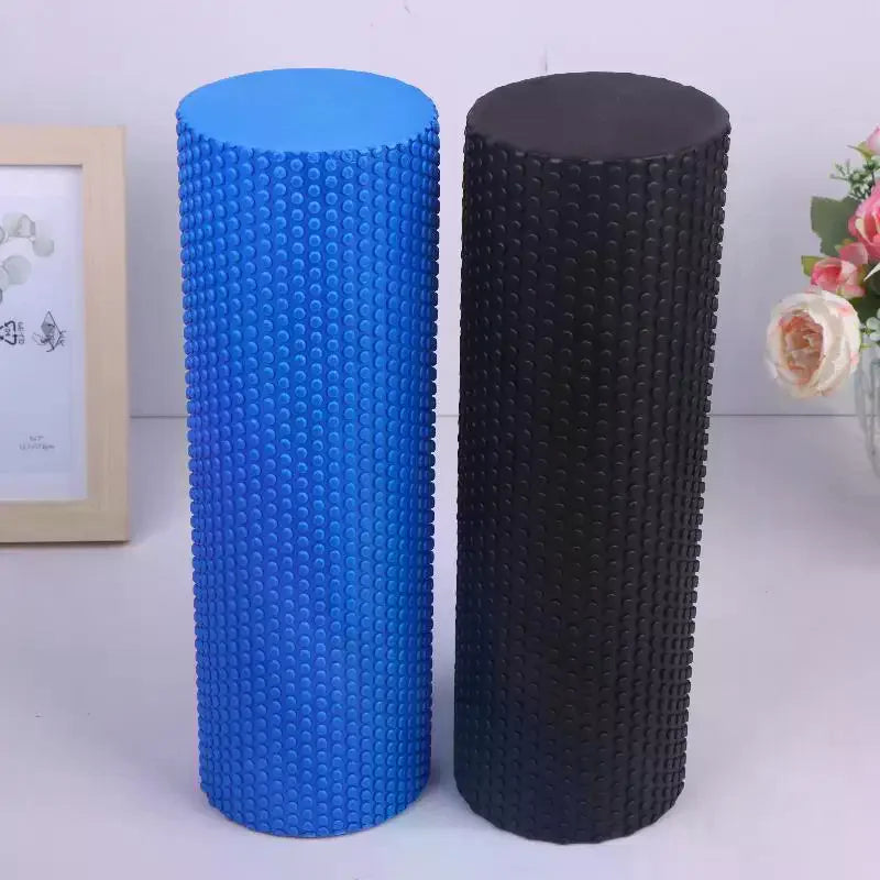 Yoga Roller Round EVA Foam Cylinder Roller For Pilates Exercise Enhanced Home Workouts Diameter 10cm Length 30cm