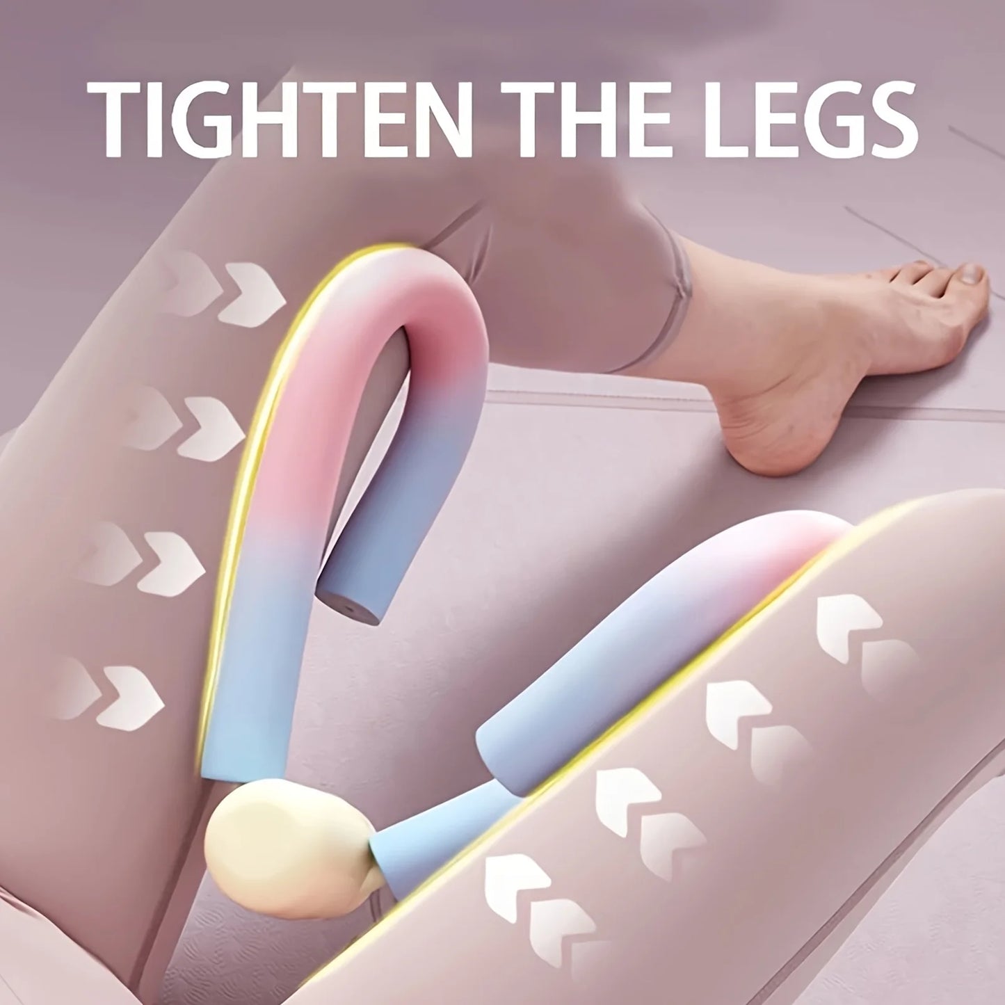 1pc New Multifunctional Pelvic Floor Leg Trainer Thigh Shaping Exercise Home Gym Thin Body Waist Leg Yoga Equipment Accessories