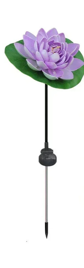 New 4-Leaf Led Solar Windmill Lights Turning Windmill Lawn Lights Waterproof Outdoor Courtyard Garden Decorative Lights