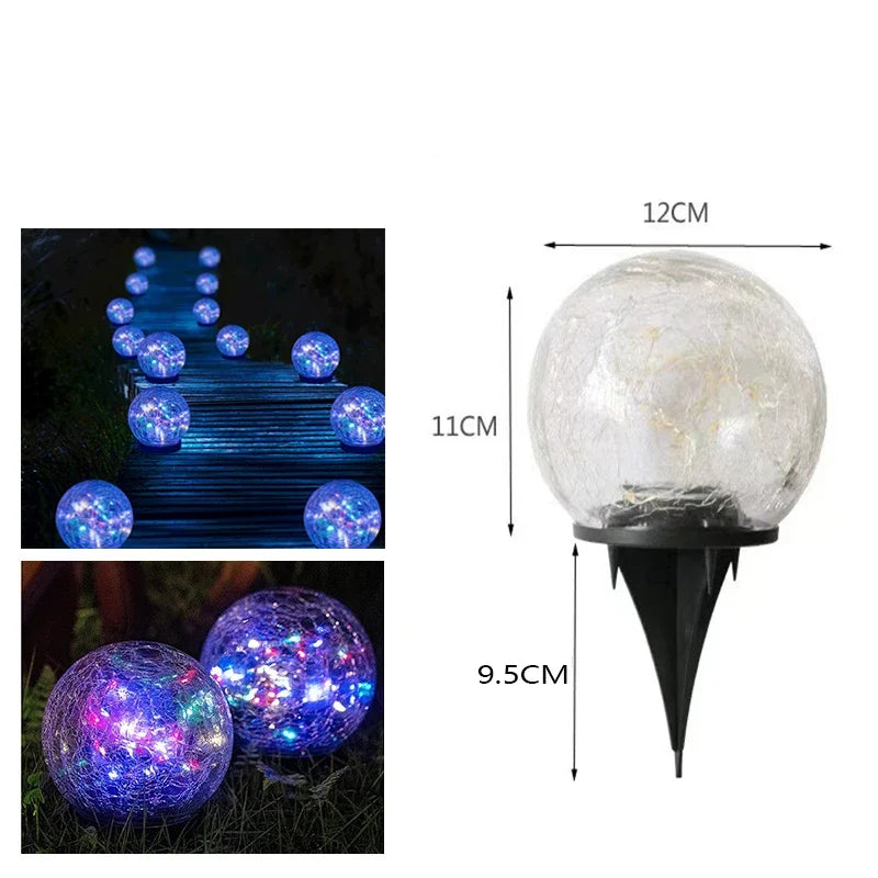 Solar Courtyard Outdoor Lights Garden Landscape Layout Decoration Underground Lamp Home Yard Waterproof Atmosphere LED Lights