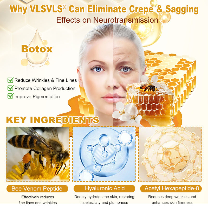 𝙑𝙇𝙎𝙑𝙇𝙎® 𝘽𝙀𝙀 𝙑𝙀𝙉𝙊𝙈 𝑺𝒌𝒊𝒏 𝑹𝒆𝒔𝒕𝒐𝒓𝒂𝒕𝒊𝒐𝒏 𝑪𝒓𝒆𝒂𝒎 –🌸 Anti-aging,Hydrating, Skin Repair, Even Tone, Acne and Dark Spot Treatment, Wart and Mole Removal, Psoriasis Relief